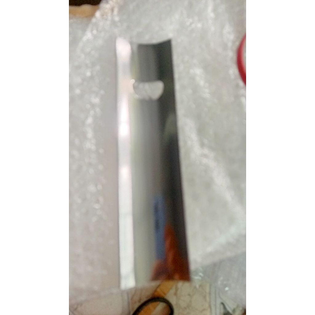 Cây Đập Nước Đá Vuông Bằng Inox Dài 20cm, Có Khe Khui Bia Nước Ngọt