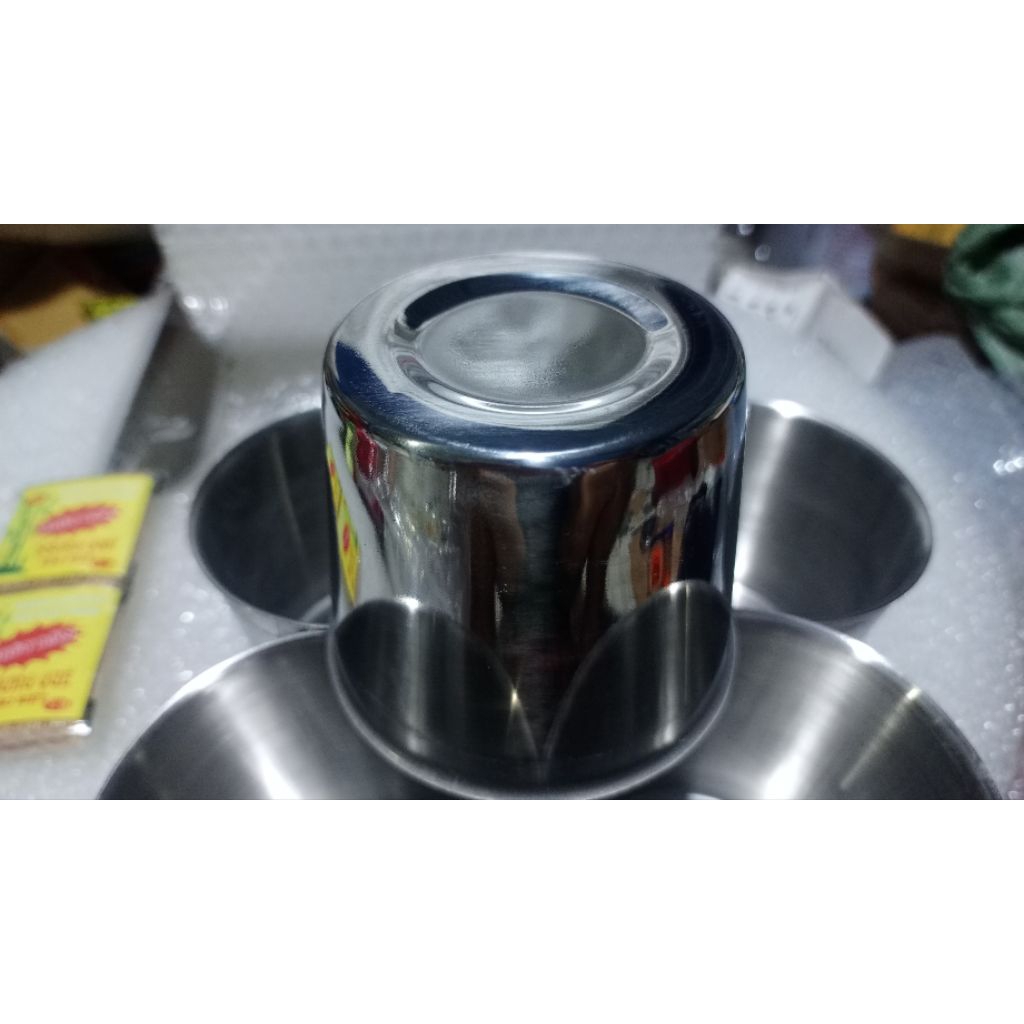 Chung, Ly Làm Nước Đá Bằng Inox 201, Siêu Bền Đáy Lon Làm Ngăn Chống Phù Đáy Số 9 350ml, 10 500ml