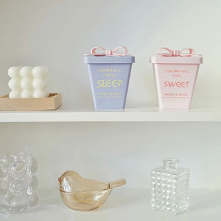 Sáp Thơm Cao Cấp Season Hill Hộp Nơ Pastel – Khử Mùi, Trang Trí, Tạo Hương Dễ Chịu Cho Không Gian