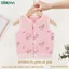 Áo Gile Cotton Hoạ Tiết Cài Giữa Dokma Cho Bé DA2471