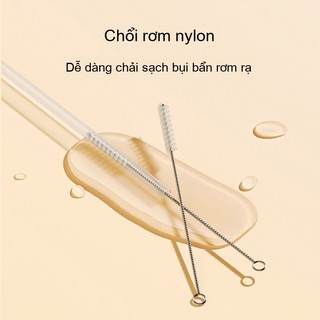 Youkebei Cọ Bình Silicon Đa Năng Làm Sạch Bình Sữa 4 Trong 1 Bằng Silicon Cao Cấp Phù hợp với tất cả các loại bình sữa