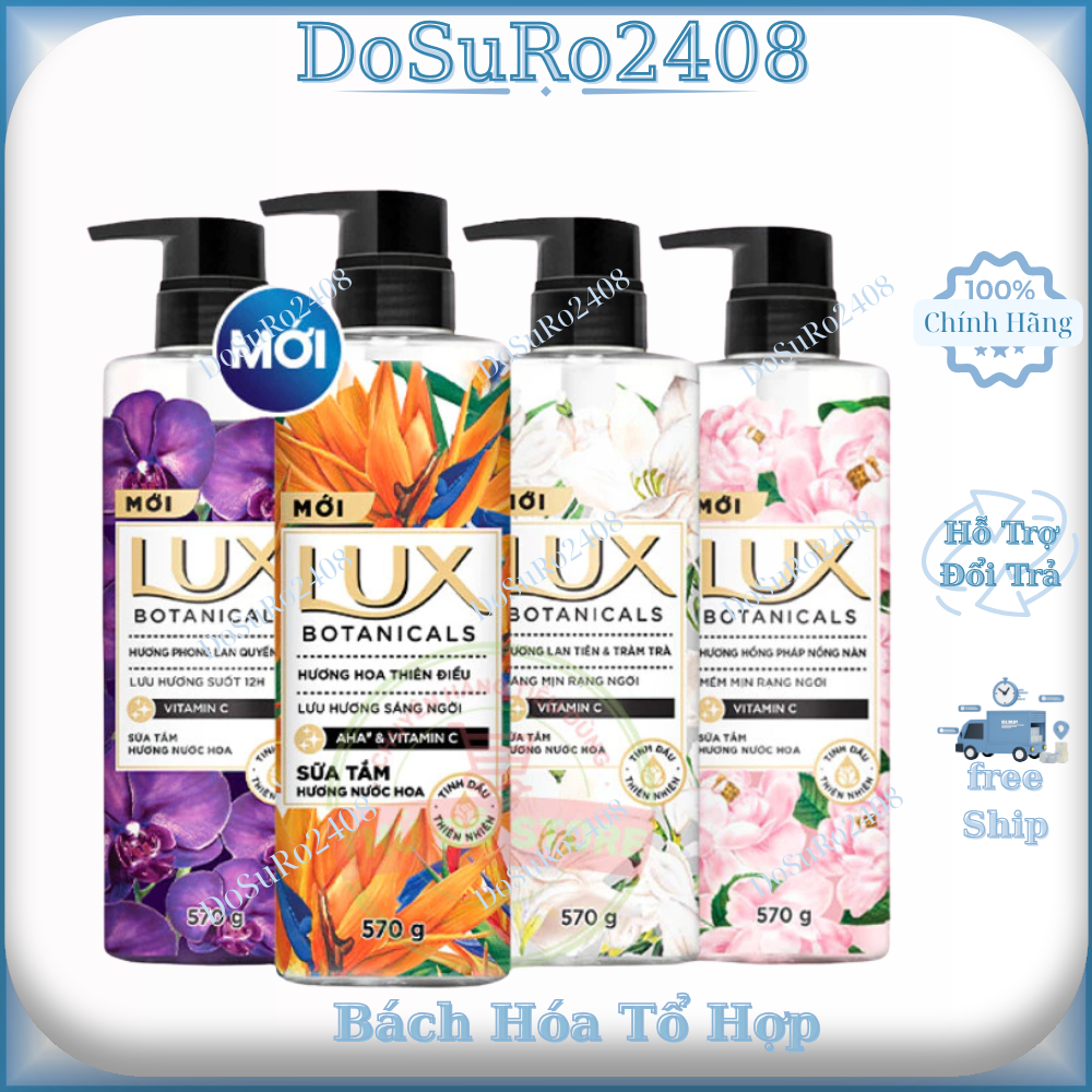 Sữa tắm hương nước hoa Lux Botanicals 570gr