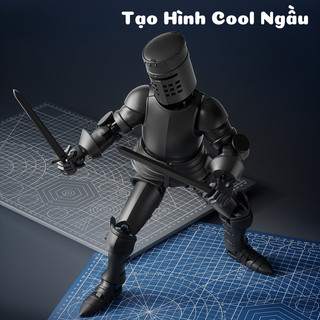 Đồ Chơi Lắp Ráp Hiệp Sĩ Với Bộ Xương Khớp Người Đàn Ông Dummy An Toàn, Khớp Xoay Linh Hoạt, Siêu Độc Lạ Cho Bé