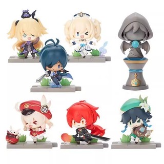 Hộp Bí Ẩn Genshin Impact - Figure Ganyu, Venti, Keqing, Xiao - Quà Tặng Fan - Ship Từ Hà Nội