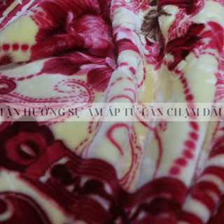 Chăn Lông Tuyết 3 Lớp 5Kg Cỡ Lớn - Chăn Đông Siêu Ấm Áp ềmM Mịn, Bất Chấp Đại Hàn - Dễ dàng giặt máy
