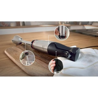Máy xay cầm tay BOSCH MSM6M622 màu bạc , công suất 1000w, 4 lưỡi dao sắc bén GermanySnT HCM 370068