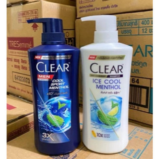 Dầu gội Clear Bạc Hà Và Clear Men Thái Lan mát lạnh sạch gàu 370ml - CÔ THƯ MARKET