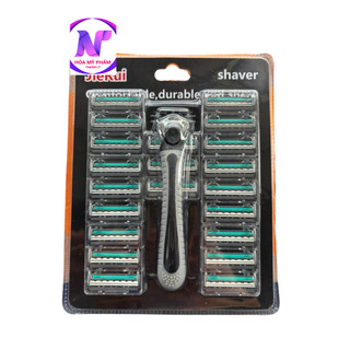 Dao cạo râu JieRui kèm 21 đầu thay thế