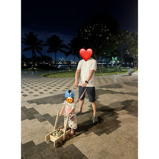 Xe Tập Đi Cho Bé Chống Đổ, Đồ Chơi Xe Đẩy Gỗ Đa Năng Cho Trẻ Từ 1 Đến 4 tuổi, Đồ Chơi Chàng Trai Gỗ