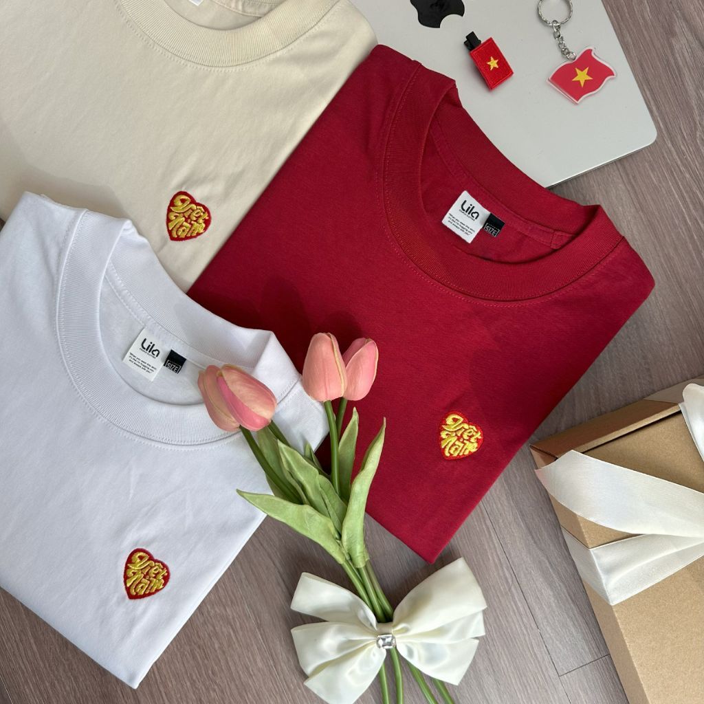 [HOẢ TỐC] Áo thun yêu nước unisex in hình Việt Nam chất liệu cotton co giãn, áo phông nam nữ - mua 2 áo tặng 1 khăn