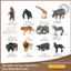 Thùng Đồ Chơi Mô Hình Động Vật 58 Chi Tiết GutyKids Chất Liệu Nhựa ABS An Toàn, Giúp Bé Khám Phá Thế Giới Tự Nhiên