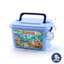 Thùng Đồ Chơi Mô Hình Động Vật 58 Chi Tiết GutyKids Chất Liệu Nhựa ABS An Toàn, Giúp Bé Khám Phá Thế Giới Tự Nhiên