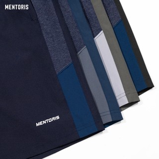Quần đùi nam cạp chun Mentoris, Quần short nam chất liệu vải gió cao cấp mềm mịn thoáng mát MSR2509