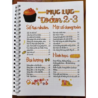 Sổ Tay Sketchnote Toán 2-3 - Tổng Hợp Kiến Thức Toán Lớp 2 và Lớp 3 Dễ Hiểu, Ôn Tập Hiệu Quả