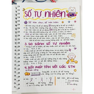 Sổ Tay Sketchnote Toán 2-3 - Tổng Hợp Kiến Thức Toán Lớp 2 và Lớp 3 Dễ Hiểu, Ôn Tập Hiệu Quả