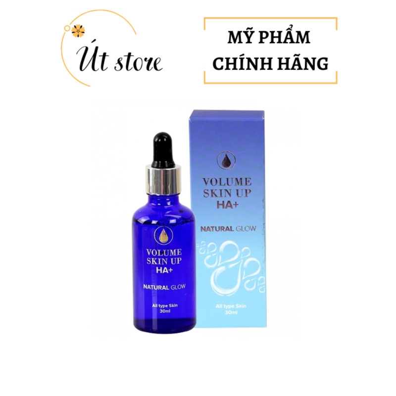 Serum HA Cấp Nước Genie Volume Skin Up HA+ Natural 30ml và 100ml