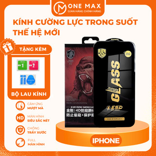Kính cường lực IPHONE trong suốt SUPER GLASS full màn cho IP 17Promax 16promax 7/8/x/xs/xr/11/12/13/14/15/plus/pro/max