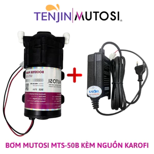 Combo Bơm Máy Lọc Nước và Nguồn Karofi Dùng Thay Thế Cho Các Máy Lọc Nước RO- Chính Hãng Bảo Hành 12 Tháng