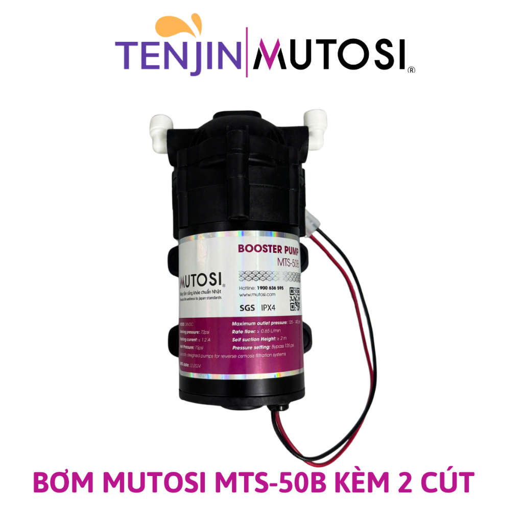 Combo Bơm Máy Lọc Nước và Nguồn Karofi Dùng Thay Thế Cho Các Máy Lọc Nước RO- Chính Hãng Bảo Hành 12 Tháng