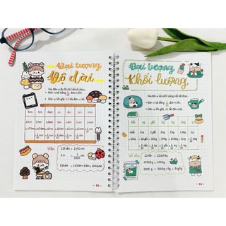 Sổ Tay Sketchnote Toán 4 - Tổng Hợp Kiến Thức Toán 4 Dễ Hiểu, Ôn Tập Hiệu Quả