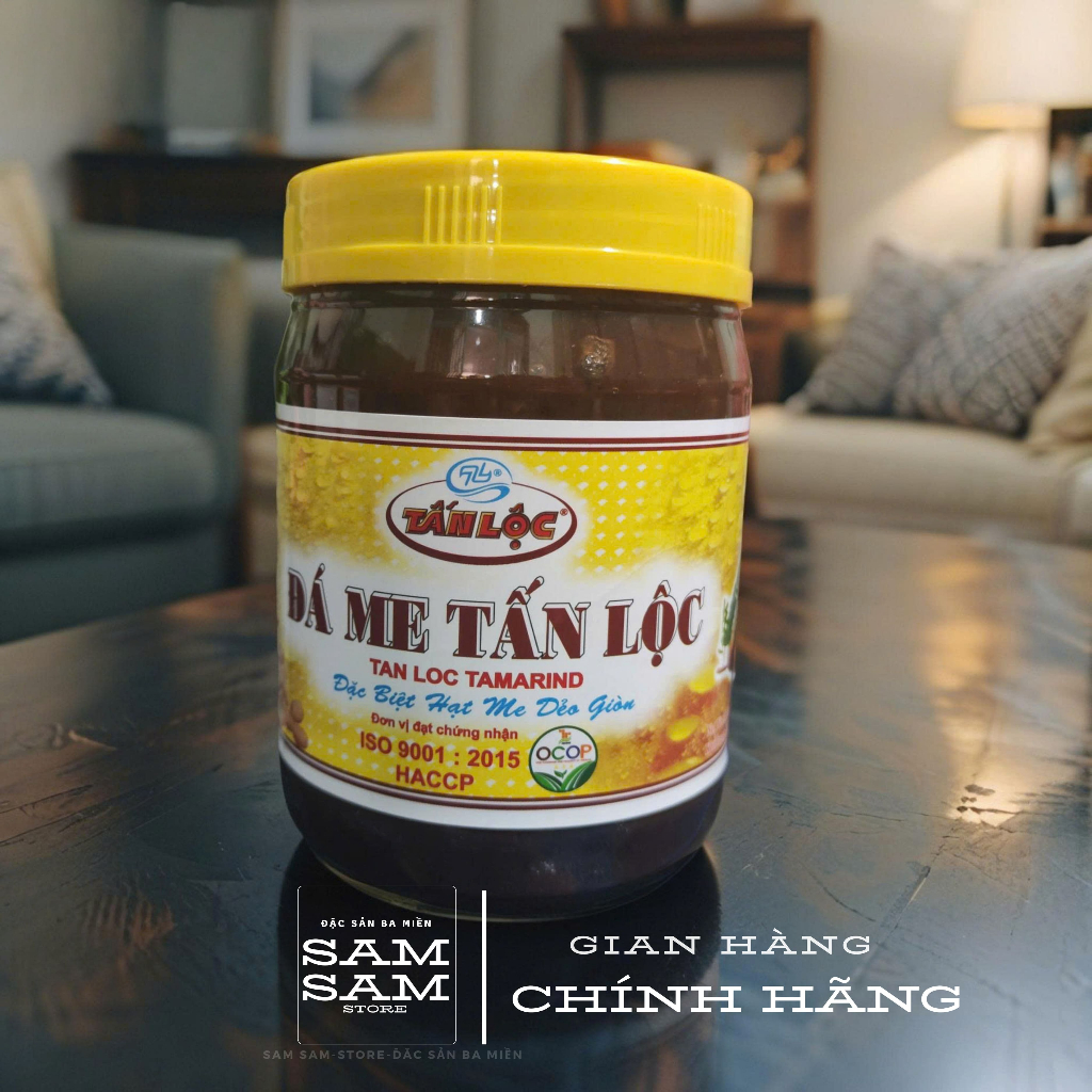 Đá Me Chua Ngọt Tấn Lộc–Đặc Sản Sài Gòn, Khối Lượng Tịnh 900g, Nguyên Chất, Đậm Vị Ngon Truyền Thống, An Toàn Chất Lượng