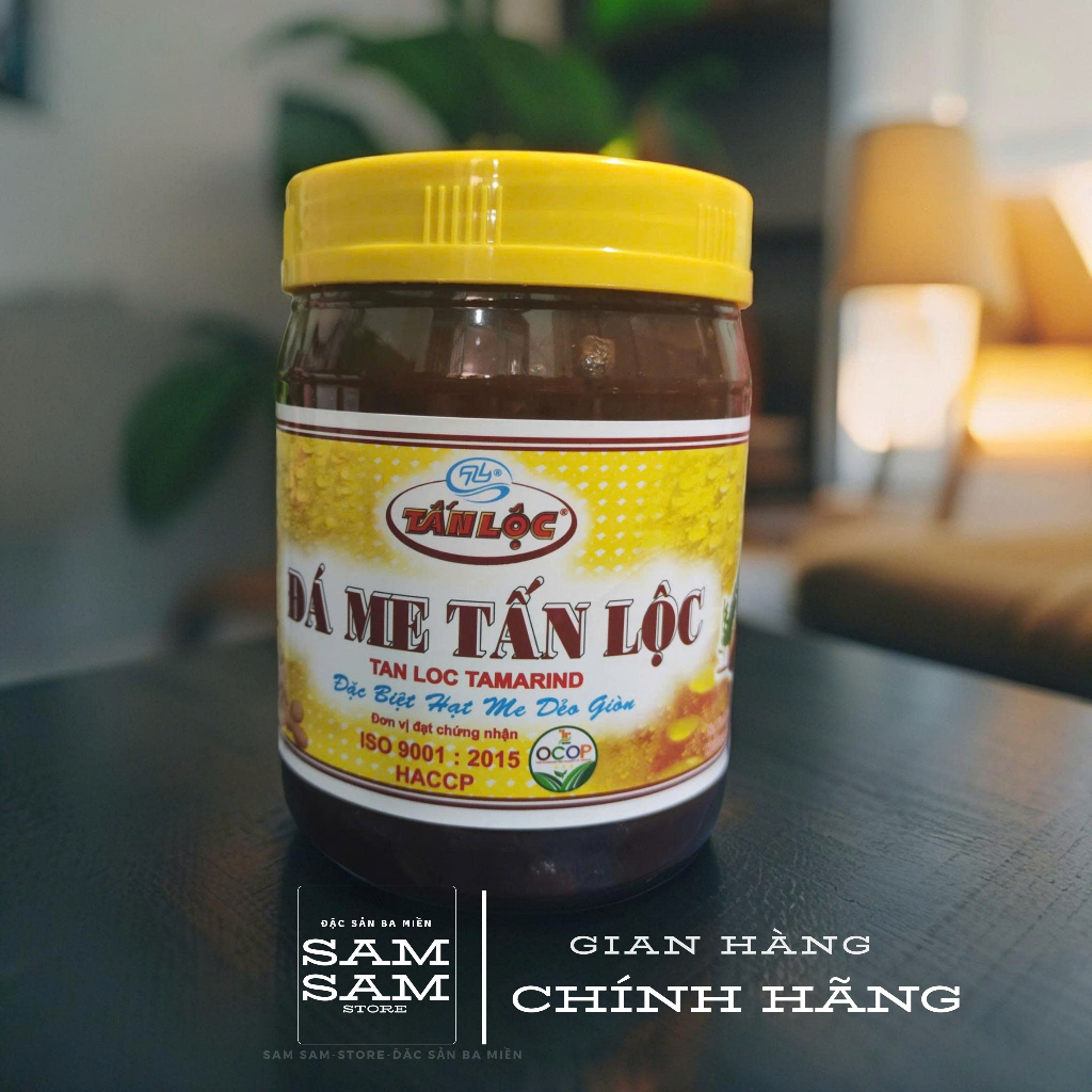 Đá Me Chua Ngọt Tấn Lộc–Đặc Sản Sài Gòn, Khối Lượng Tịnh 900g, Nguyên Chất, Đậm Vị Ngon Truyền Thống, An Toàn Chất Lượng