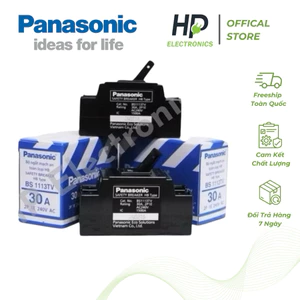 CB cóc, cầu dao Panasonic chính hãng 15A, 20A, 30A