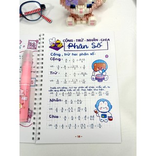 Sổ Tay Sketchnote Toán 6 - Tổng Hợp Kiến Thức Toán Lớp 6 Dễ Hiểu, Ôn Tập Hiệu Quả