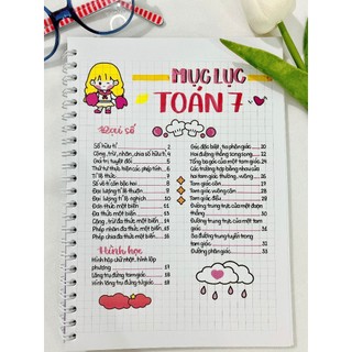 Sổ Tay Sketchnote Toán 7 - Tổng Hợp Kiến Thức Toán Lớp 7 Dễ Hiểu, Ôn Tập Hiệu Quả
