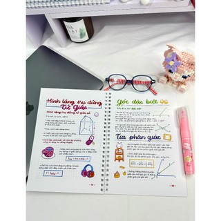 Sổ Tay Sketchnote Toán 7 - Tổng Hợp Kiến Thức Toán Lớp 7 Dễ Hiểu, Ôn Tập Hiệu Quả
