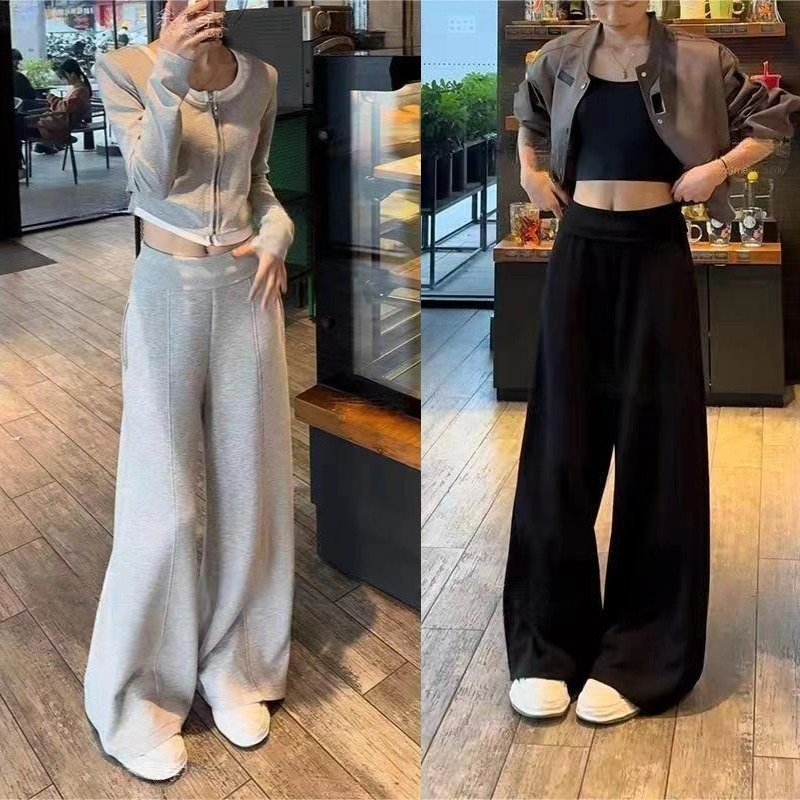 Quần nỉ 2 da loại 1, cao cấp, quần nỉ form rộng đẹp dáng dài hot trend 2025 có BIG SIZE.