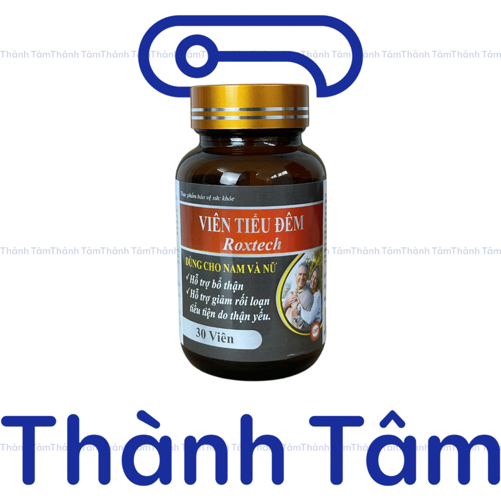 (Chai) Viên uống VIÊN TIỂU ĐÊM ROXTECH hỗ trợ giảm tiểu đêm, bổ thận - Hộp 30 Viên
