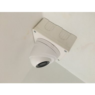 Nguồn 12V 2A (Adapter 12v 2a) Nguồn Mới Kèm Hộp Nối, Nguồn Đúc Màu Trắng