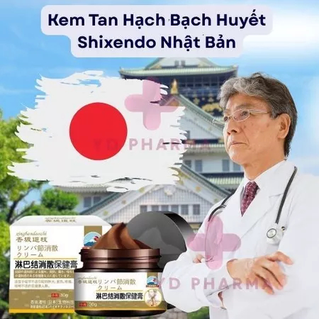 Kem Tan Sạch U Hạch Bạch Huyết Lymphoma Nhật Bản Shixendo 30g Tiêu U Giảm Đau Sưng Hạch Hiệu Qủa