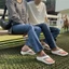 Tawii. Dép tông nữ Dép Xỏ Ngón Siêu Nhẹ Tăng Chiều Cao 4cm Unisex Dép đi biển Chống Trượt