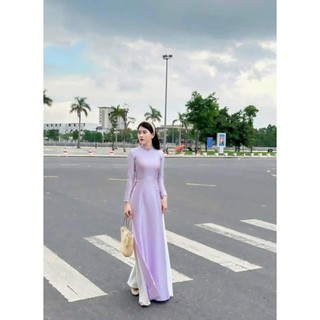 Áo Dài Truyền Thống Lụa Vân Gỗ Cao Cấp – Nhiều Màu Sang Trọng, Tôn Dáng, Duyên Dáng | Áo dài Phương Linh