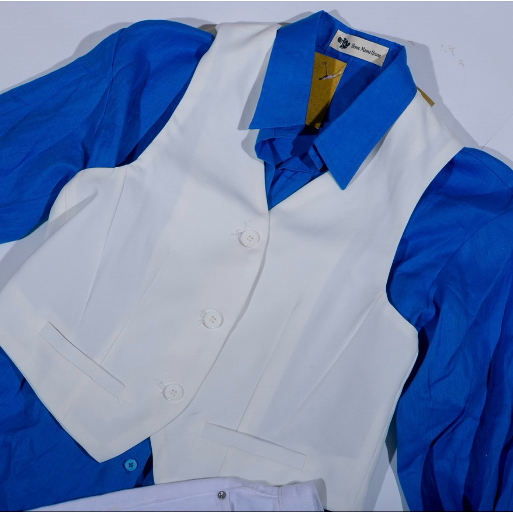 ÁO GILE DÁNG VEST KHÔNG TAY SIZE XS (221208044)