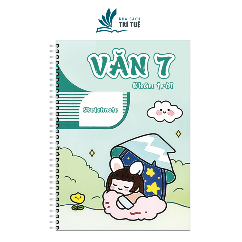 Sketchnote Sổ tay học giỏi Văn 7, tổng hợp đầy đủ kiến thức Văn 7