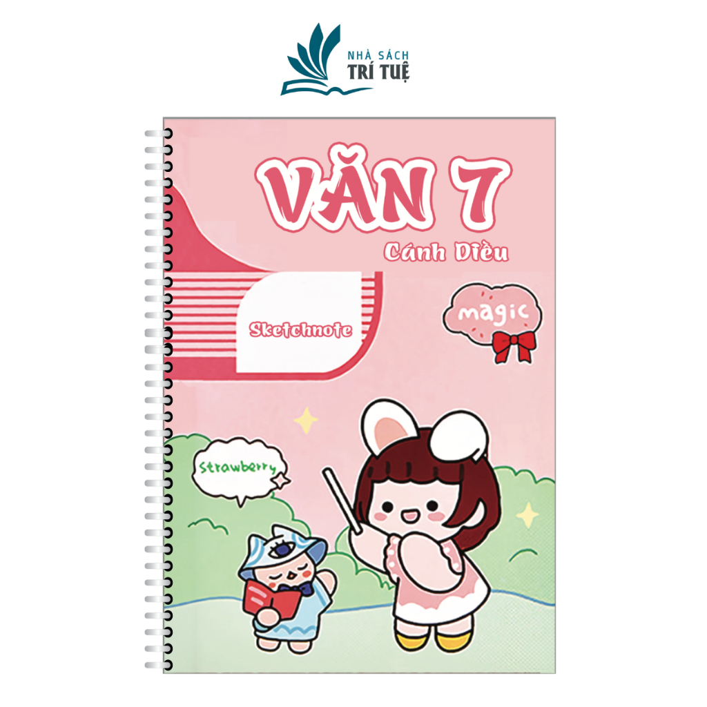 Sketchnote Sổ tay học giỏi Văn 7, tổng hợp đầy đủ kiến thức Văn 7