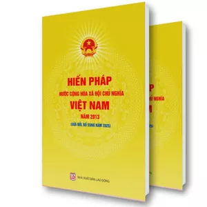 Sách - Hiến Pháp Nước Cộng Hòa Xã Hội Chủ Nghĩa Việt Nam ( Năm 2013, Sửa Đổi Bổ - Sung Năm 2025)
