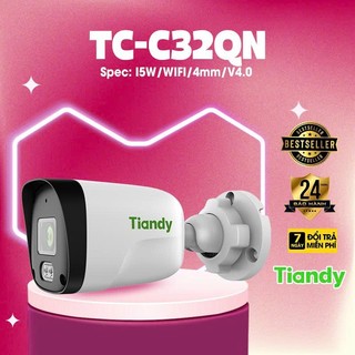 IP CAMERA  Ngoài Trời Tiandy IP CAMERA TC-C34QN 2ENA-4(Spec:I5W/E/Y/2.8mm/V4.2) | Tương Thích Nhiều Đầu Ghi |BH