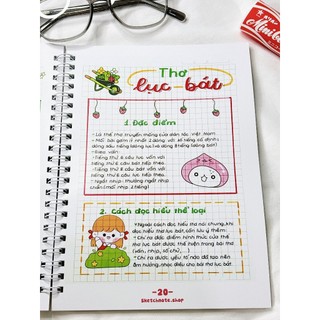 Sổ Tay Sketchnote Văn 6 - Tổng Hợp Kiến Thức Ngữ Văn Lớp 6 Dễ Hiểu, Ôn Tập Hiệu Quả