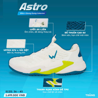 GIÀY  Cầu lông , bóng truyền , bóng rổ , Pickleball- WIKA Quang Dương ASTRO
