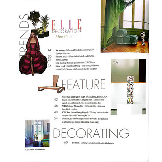 Tạp Chí Elle Decoration - Summer 2025 - The Design Encounters - Nhà sách An Thư - An Thư Book