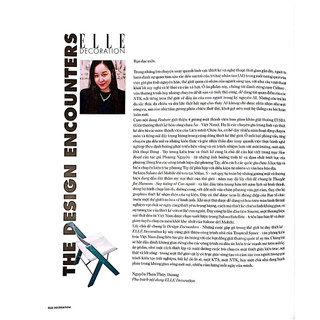 Tạp Chí Elle Decoration - Summer 2025 - The Design Encounters - Nhà sách An Thư - An Thư Book