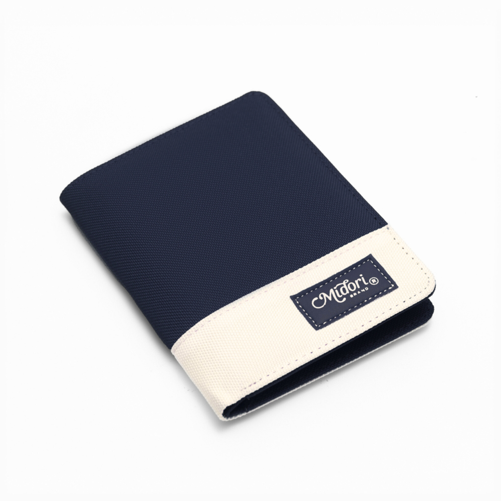 Ví Gập Đôi Nam Nữ Unisex CHIC POCKET Đựng TIền Thẻ Nhiều Ngăn Nhỏ Gọn Vải Trượt Nước | M STUDIO