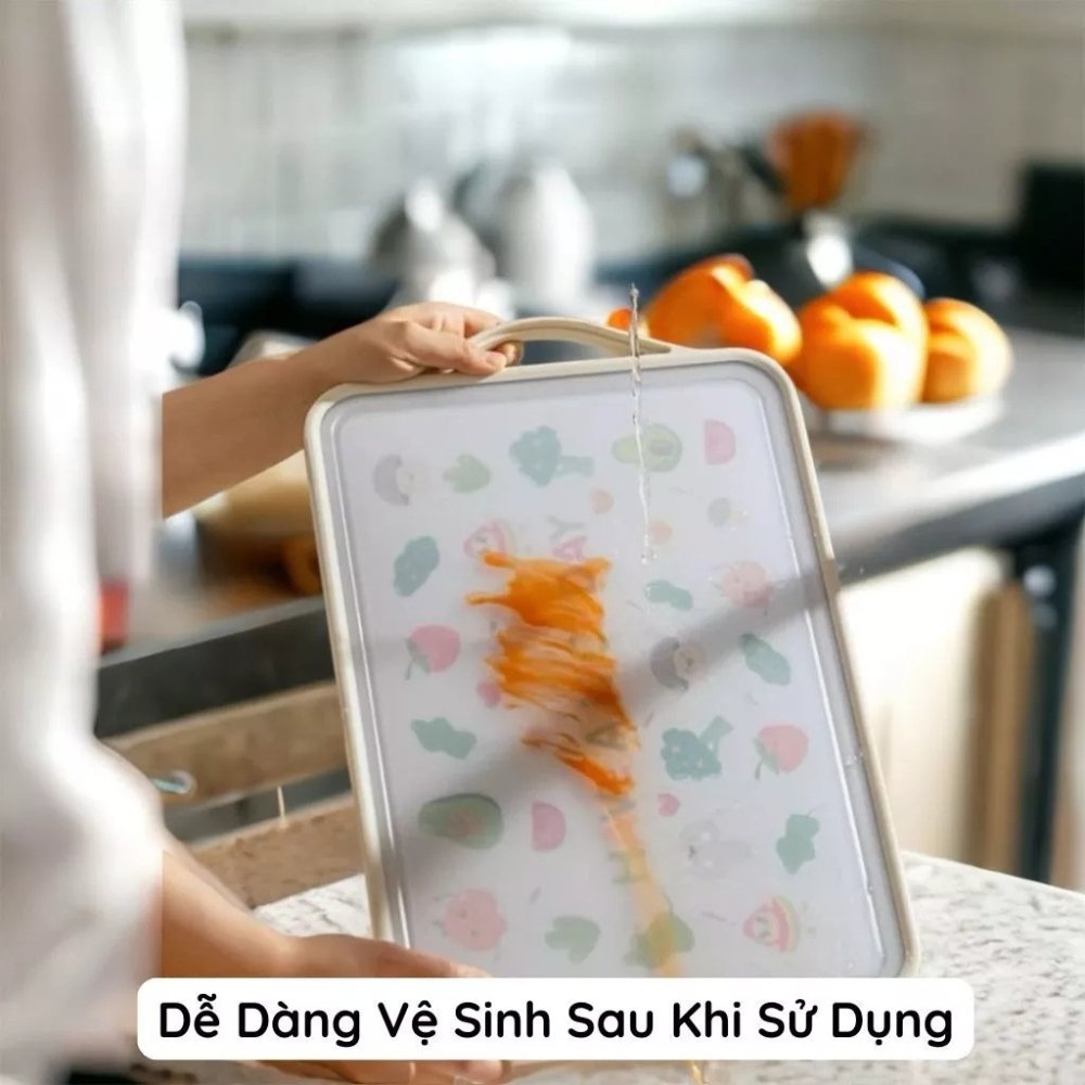 Thớt Inox 304 Kháng Khuẩn - Homie House - Đồ Gia Dụng An Toàn, Họa Tiết Dễ Thương