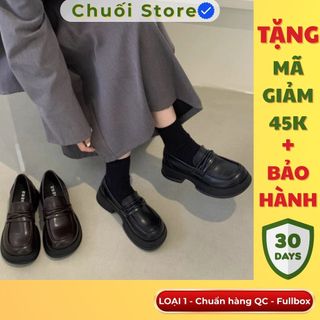 Giày oxford nữ da PU tổng hợp dệt vải đế cao su thoải mái dễ phối đồ xinh tươi năng động