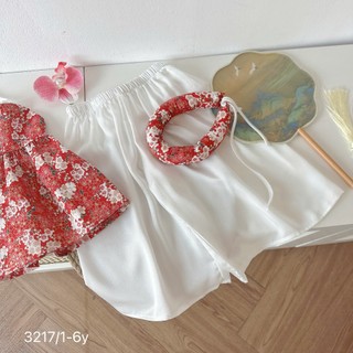 Set Yếm Trung Thu Cho Bé Gái Có Kèm Mấm 8-26kg (<125cm)