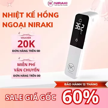 Nhiệt Kế Hồng Ngoại Điện Tử Niraki UFR-102 Nhiệt Kế Đa Năng Đo Thân Nhiệt Chính Xác
